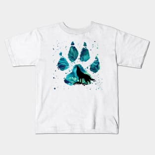 Wolf Paw Enhanced Kids T-Shirt